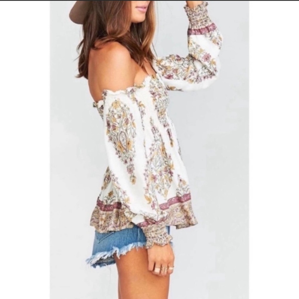 Show Me Your Mumu Racquel Smock top